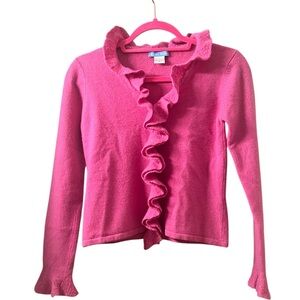 White + Warren Pink Top